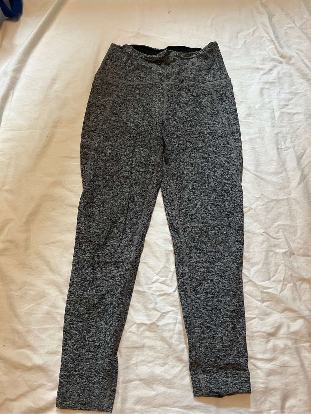 Beyond Yoga Gray High-Rise Leggings